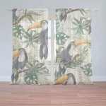 Záclony Tukan: 2 ks - 150x250 cm - Sablio – Hledejceny.cz