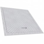 Scobax Steelsafe Zinc poklop hranatý 654 x 654 mm stříbrná – Zbozi.Blesk.cz