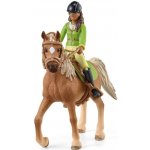 Schleich 42542 Sarah s pohyblivými klouby na koni – Sleviste.cz