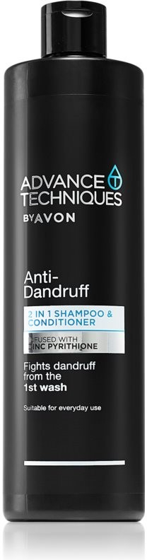 Avon Advance Techniques Anti-Dandruff Shampoo a kondicionér 2v1 proti lupům 400 ml