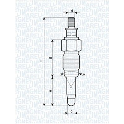 Žhavicí svíčka MAGNETI MARELLI 062900056304 – Hledejceny.cz
