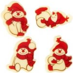 Čokoládová dekorace - VESELÍ SNĚHULÁCI – Zboží Dáma