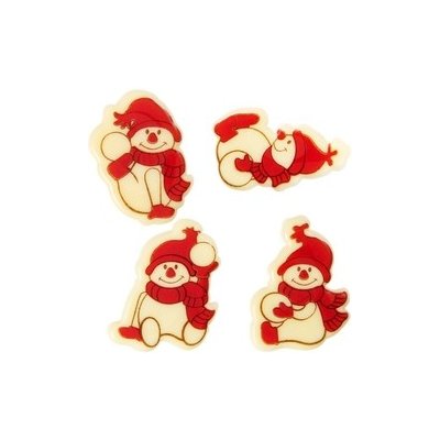 Čokoládová dekorace - VESELÍ SNĚHULÁCI – Zboží Dáma