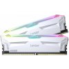 Paměť Lexar ARES DDR5 32GB (kit 2x16GB) UDIMM 6400MHz CL32 XMP 3.0 - RGB Heatsink bílá LD5EU016G-R6400GDWA