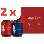 MycoMedica Korejský ženšen + Cordyceps a Reishi 4 x 90 kapslí 2 x dárková sada – Hledejceny.cz