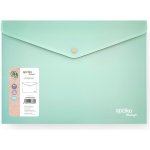 Spoko ReLeaf obálka s drukem, A5, PP, SoftTouch, zelená – Zboží Živě