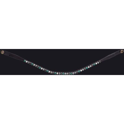 QHP Čelenka PresTeq černá /emerald – Zboží Dáma