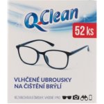 Q Clean Vlhčené ubrousky na čištění brýlí 52 ks – Zboží Mobilmania