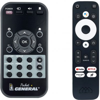 Dálkový ovladač General HOMATICS Dongle R 4K Android TV – Zboží Živě