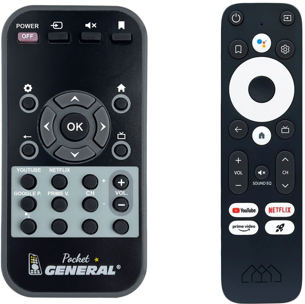 Dálkový ovladač General HOMATICS Dongle R 4K Android TV