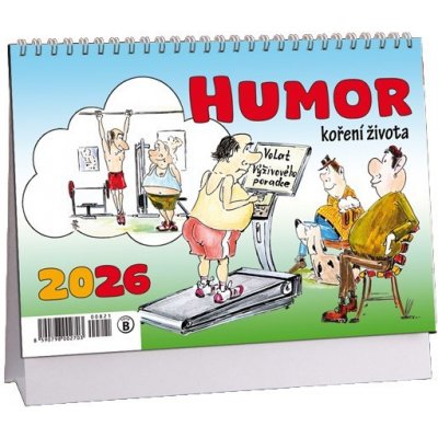 Stolní ARIA Humor koření života 14denní 2026 – Sleviste.cz