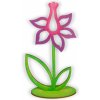 Květina Dřevěný narcis, nevybarvený Rozměr 15cm
