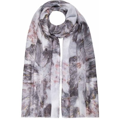 Biju dámský zlaté květy šedý 0788-5 7200788-5 – Zboží Mobilmania