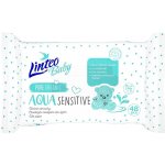LINTEO BABY Vlhčené ubrousky Aqua sensitive 48 ks – Zboží Dáma