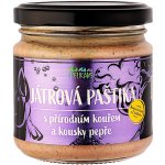 The Pelikans Játrová paštika s přírodním kouřem a kousky pepře 170 g – Zboží Dáma