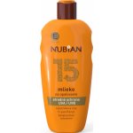 Nubian mléko na opalování SPF15 200 ml – Zboží Dáma