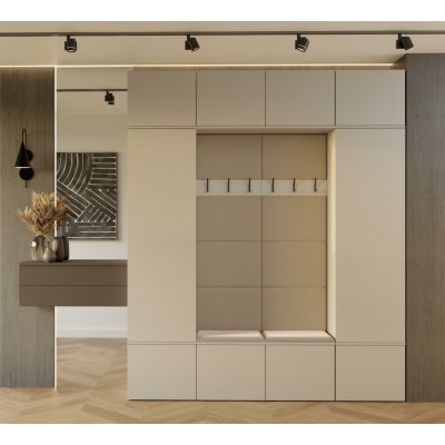 TP Living Předsíňová stěna Haga I 200 cm kašmír – Zboží Dáma