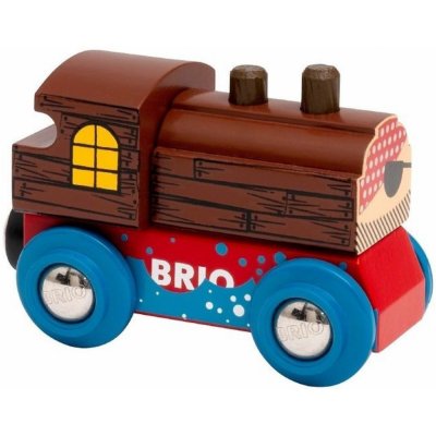 Brio 33841 Skvělá sbírka lokomotiv pirát – Zboží Mobilmania