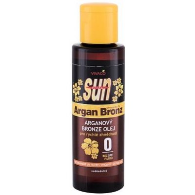Vivaco Sun opalovací olej s Bio-arganovým olejem SPF0 100 ml – Sleviste.cz