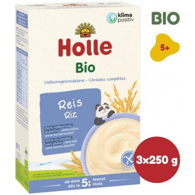 Holle Bio Rýžová 3 x 250 g – Zboží Dáma