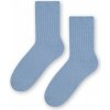 Steven vlněné 093 dámské ponožky modrá