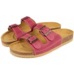 Vlnka dámské korkové anatomické nazouváky Linda tmavě růžová – Zbozi.Blesk.cz