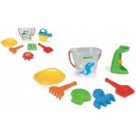 Polesie Set na písek letní mořský svět IML baby sada 9ks – Zboží Dáma