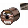Rybářský vlasec a ocelové lanko Gamakatsu G-Line Element Dark Brown 1490 m 0,28 mm 5,9 kg