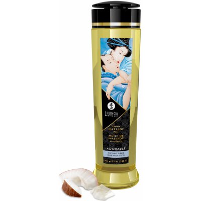 Shunga Erotic Massage Oil Adorable Coconut 240ml – Zbozi.Blesk.cz