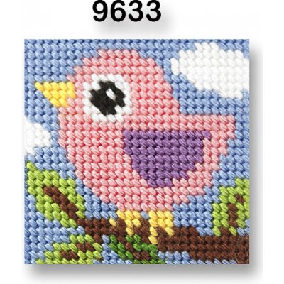 VTC Vyšívací sada s předtištěným motivem 70264 9633 ptáček růžová 10,5x10,5cm – Zboží Dáma VTC Vyšívací sada s předtištěným motivem 70264 9633 ptáček růžová 10,5x10,5cm – Zboží Dáma