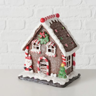 Boltze Stojací dekorace perníková chaloupka Gingerbread 19,2 x 16,3 x 12,2cm 1ks – Hledejceny.cz