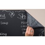 TFY STK1 Samolepící papírová tabule s křídami černá 45 x 200 cm – Zboží Živě