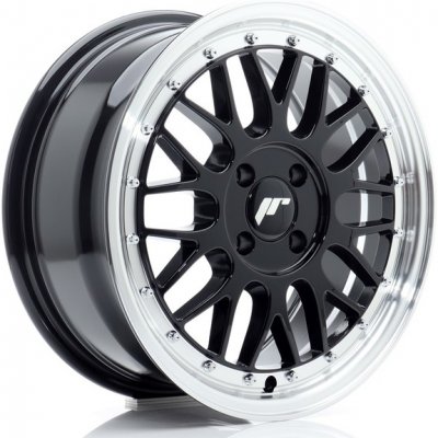 JR Wheels JR23 7x16 4x100 ET40 gloss black machined lip | Zboží Auto
