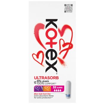 Kotex Super Ultra Sorb 32 ks