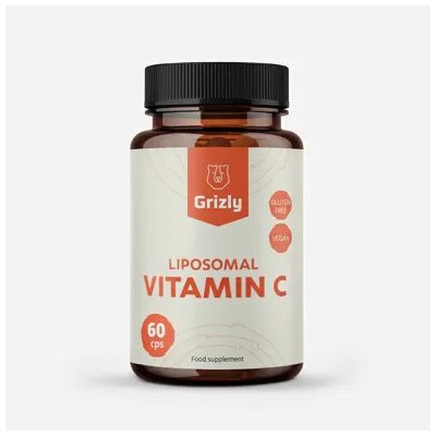 Grizly Lipozomální vitamín C 60 kapslí – Hledejceny.cz