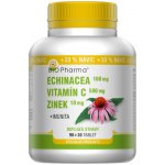 MedPharma Echinacea 100 mg + VitamínC 500 mg + Zinek 10 mg 120 tablet – Hledejceny.cz