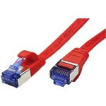 Value 21.99.2121 FTP patch, kat. 6a, plochý, 1m, červený – Zboží Živě