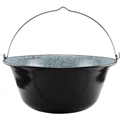Perfect Home Smaltovaný kotlík na guláš 30 L, černý 16571HU – Zboží Mobilmania