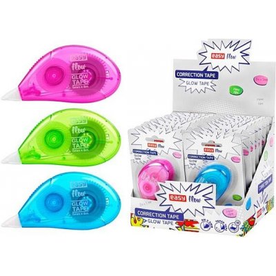 EASY GLOW TAPE Korekční strojek, 5 mm x 8 m – Zboží Dáma
