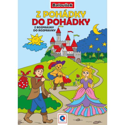 Omalovánka A5, Z Pohádky do pohádky – Zboží Dáma