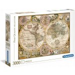 Clementoni 33531 Stará mapa 3000 dílků – Sleviste.cz