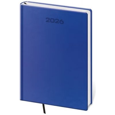 Soft A5 Denní 2026 modrá – Zboží Mobilmania