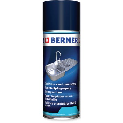 Berner Sprej na čištění nerezu NSF 400 ml – Sleviste.cz