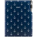 Design A4 denní 2027 modrá – Zboží Dáma