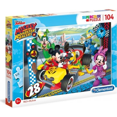 Clementoni Mickey Mouse 104 dílků – Zboží Mobilmania