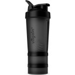 Vilgain Shaker Pro 2Go – Black 450 ml + 150 ml + 100 ml – Zboží Dáma
