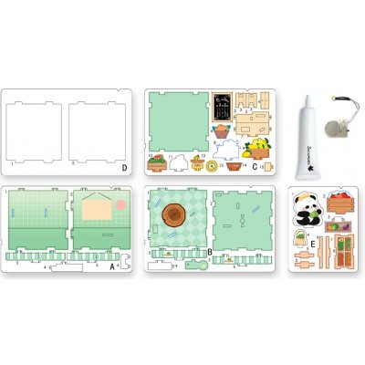 Sycomore Chibi svět mini box s pandou 1 kus – Hledejceny.cz