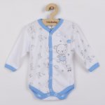 New Baby Kojenecké body Bears modré – Zboží Dáma