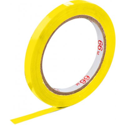 Eobaly.cz Barevná lepící páska PVC žlutá 9 mm x 66 m – Hledejceny.cz