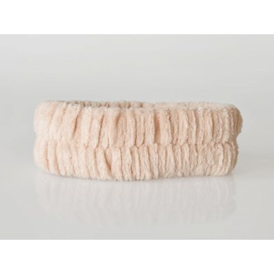 XPOSE® Kosmetická čelenka ARIA - taupe, Mikroplyš – Zboží Dáma